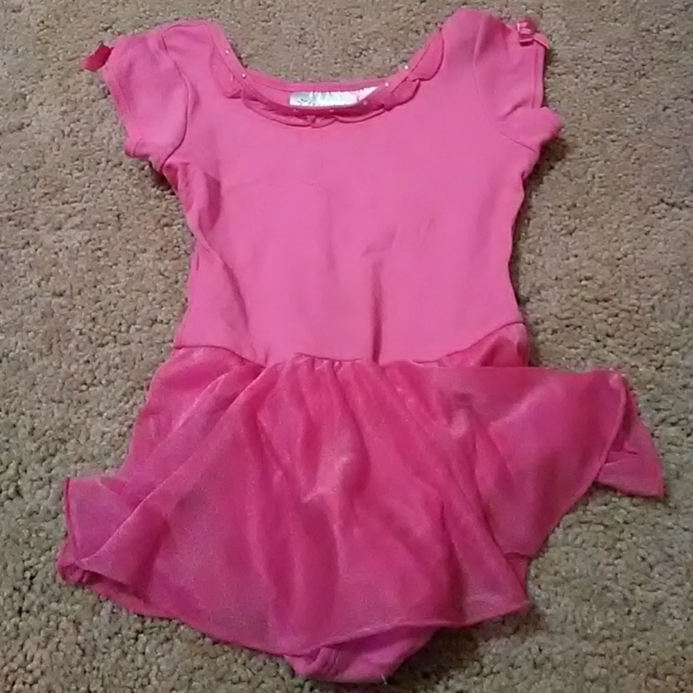 Pink dance outfit